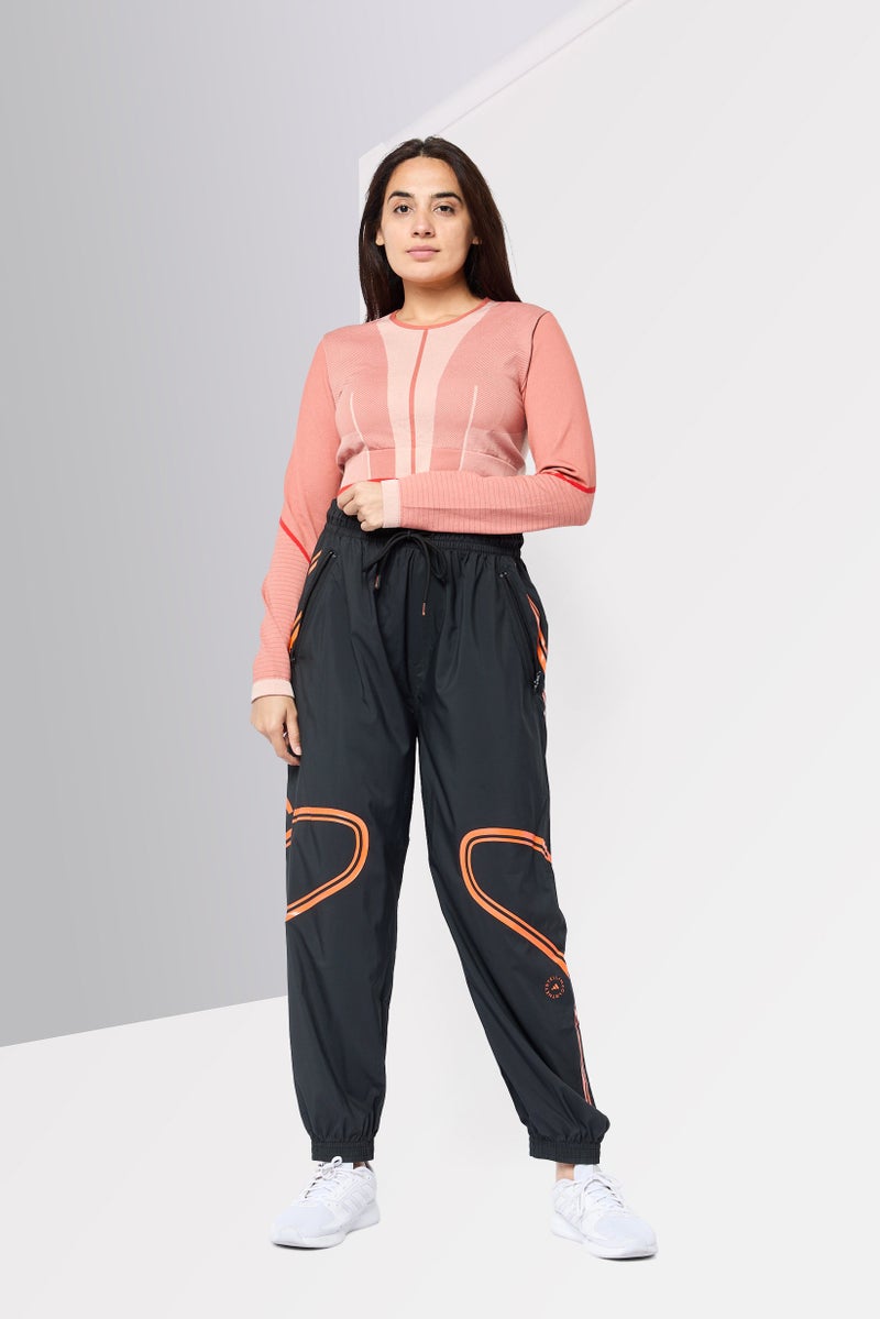 Adidas Adidas by Stella McCartney Women Sportswear Fit True Strength Yoga Crop Top, Burnt Cayenne  - Image 2