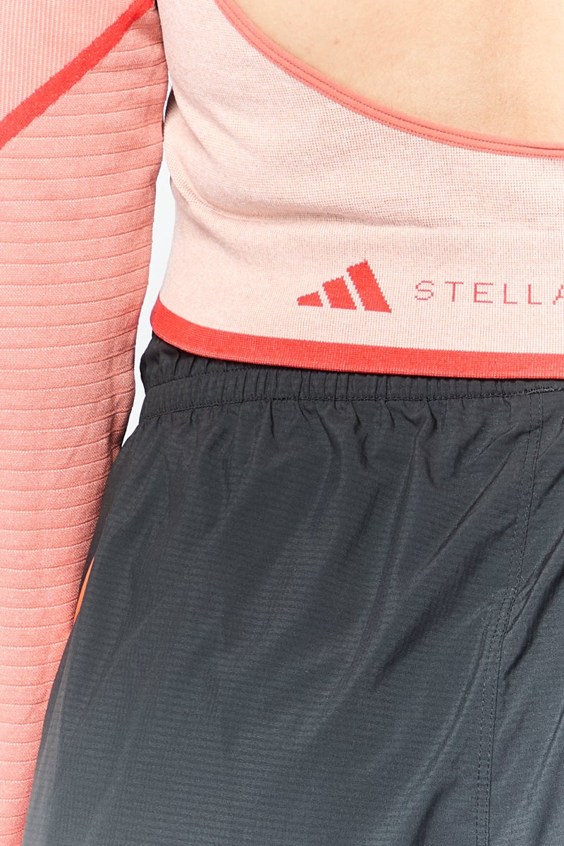 Adidas Adidas by Stella McCartney Women Sportswear Fit True Strength Yoga Crop Top, Burnt Cayenne  - Image 3