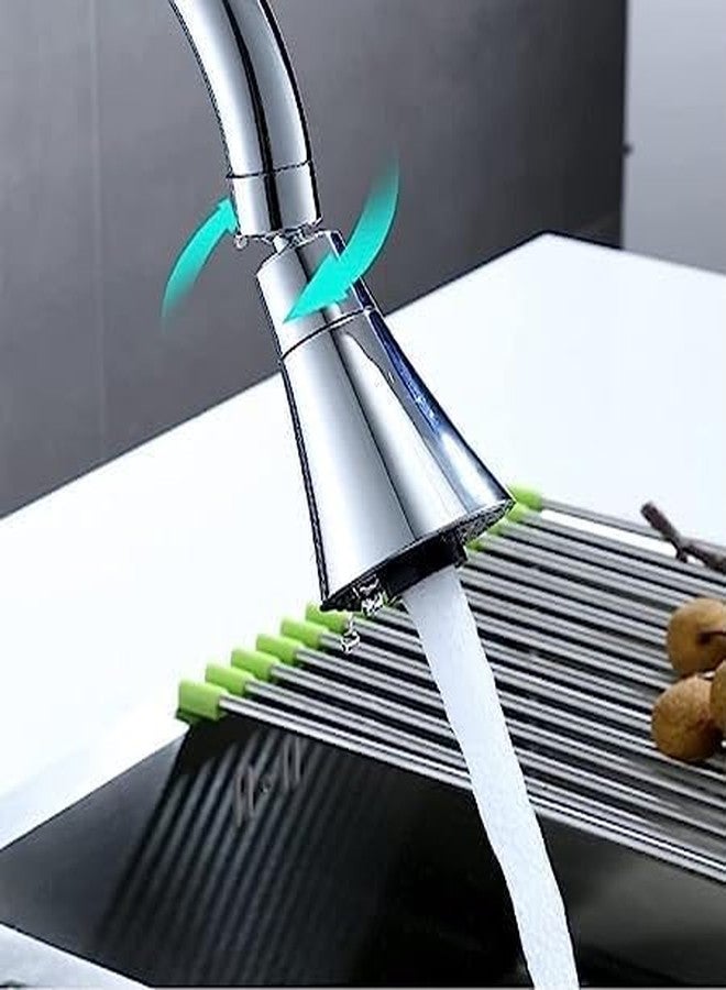 YOMITH Kitchen sink tap Faucet head extender, Nozzle 360°Rotatable with 2 Modes adjustable Water Flow, Kitchen Sink Faucet Head Replacement Accessories (FAUCET HEAD PACK OF 1) - Image 4