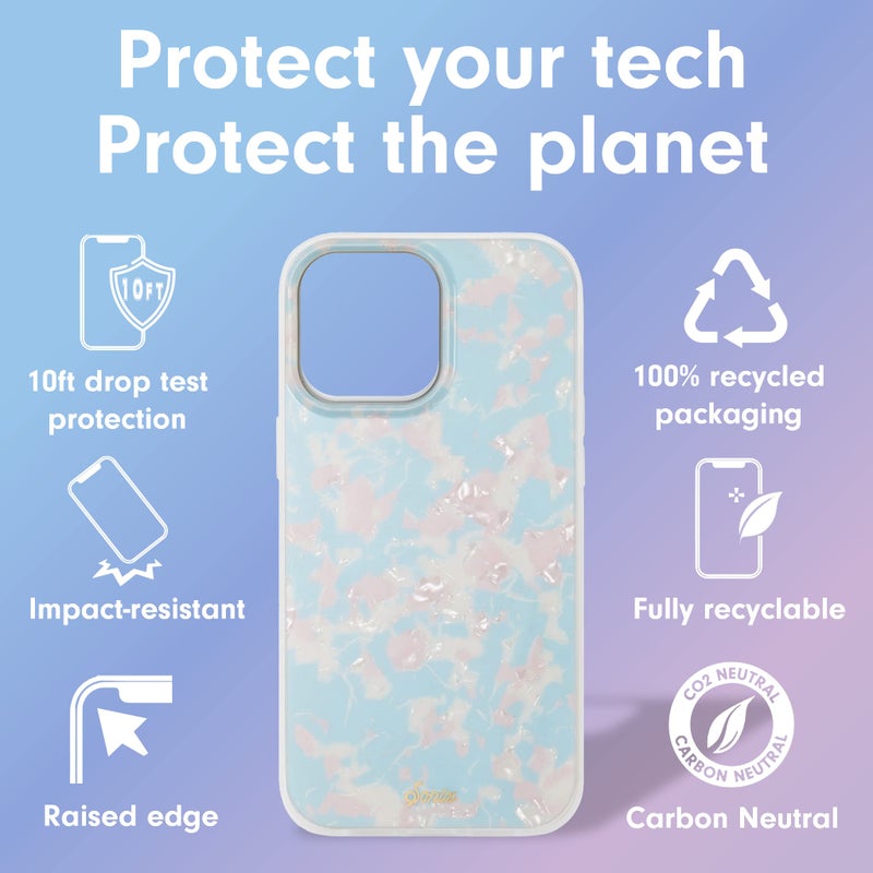 Sonix Case for iPhone 14 Pro | Compatible with MagSafe | 10ft Drop Tested | Candy Tort Blue - Image 4