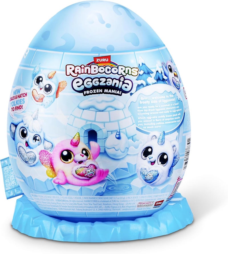 Rainbocorns Eggzania Frozen Mania Plush Surprise Egg – Series 1 - Image 4