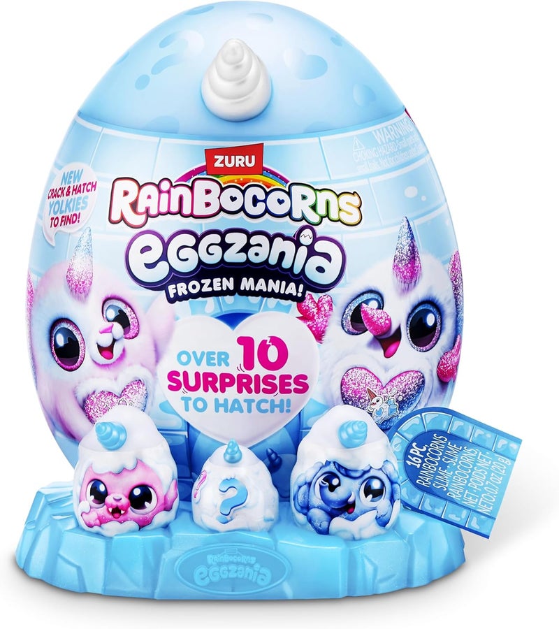 Rainbocorns Eggzania Frozen Mania Plush Surprise Egg – Series 1 - Image 2