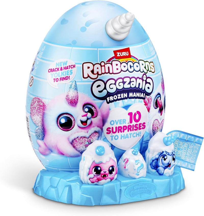 Rainbocorns Eggzania Frozen Mania Plush Surprise Egg – Series 1 - Image 3
