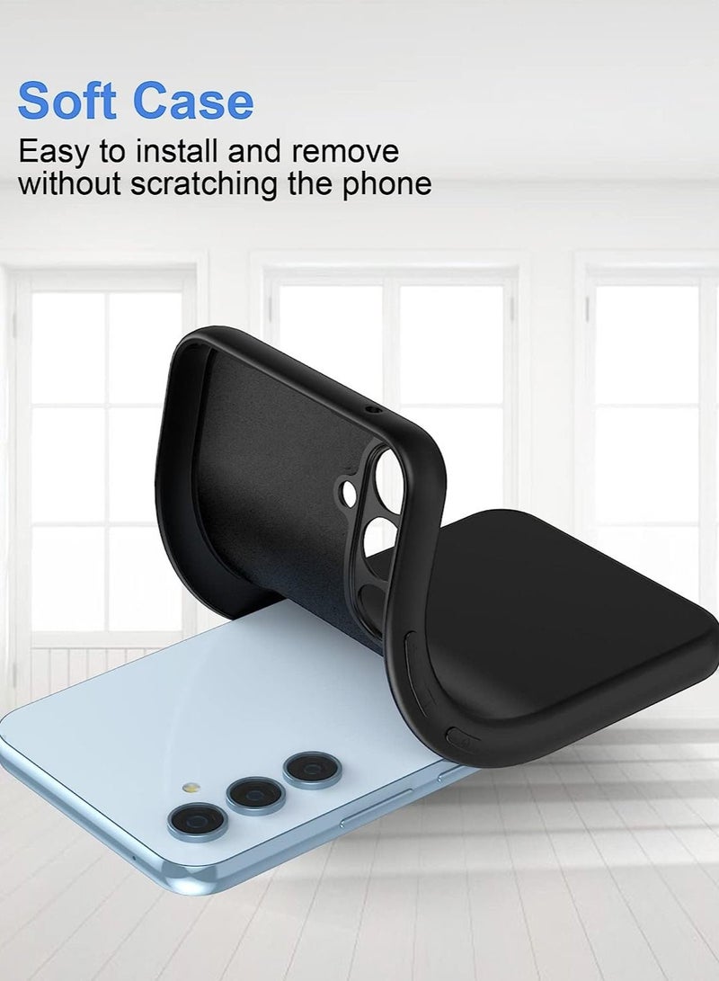Color Fans Case for Samsung A54 5G Silicone Cover Soft Black - Image 5
