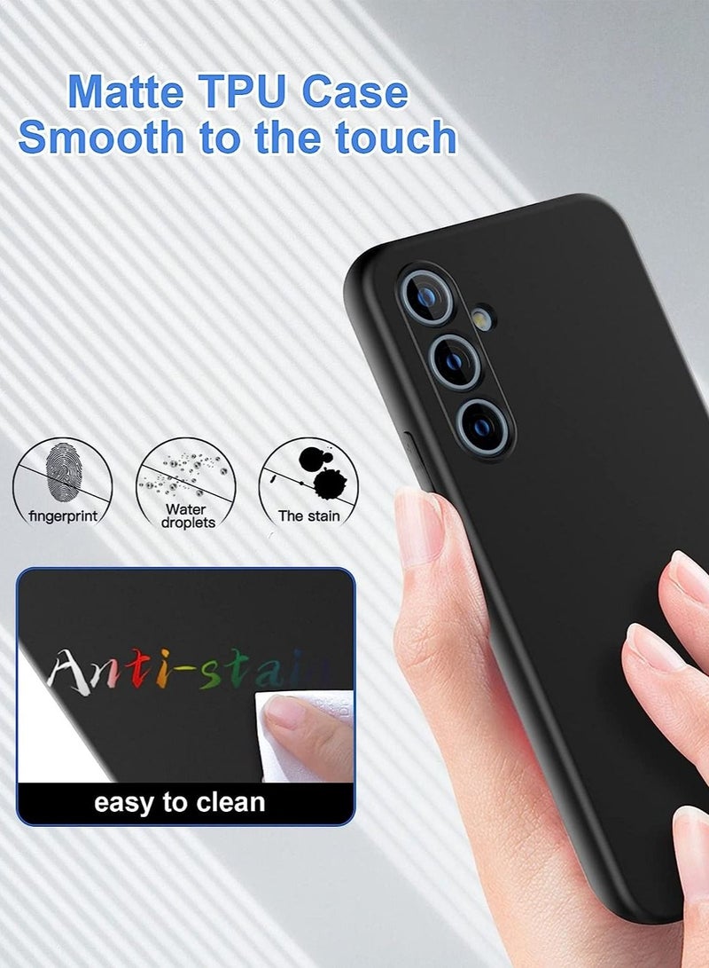 Color Fans Case for Samsung A54 5G Silicone Cover Soft Black - Image 3