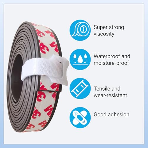 GnDaYoug 71656 Splinter Guard Replacement Strip – 118-Inch Self-Adhesive Anti-Splinter Tape for Makita 194419-4, Festool, Dewalt Track Saw Guide Rails – Heavy-Duty Rubber for SP6000J/J1, 4350CT, 4350FCT - Image 2