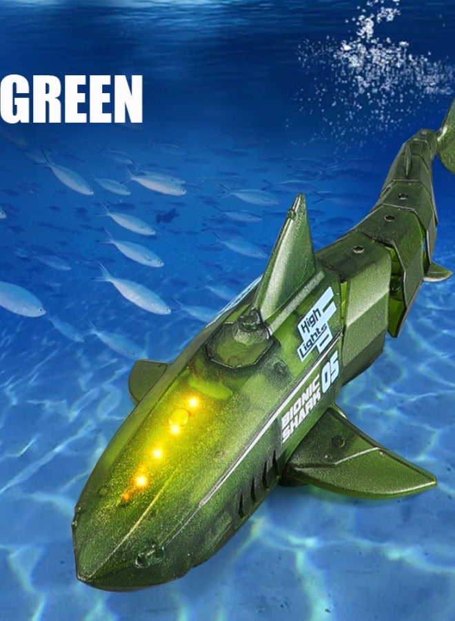 Funny Box Remote Control Shark RC Boat with Light - Assorted - Image 3