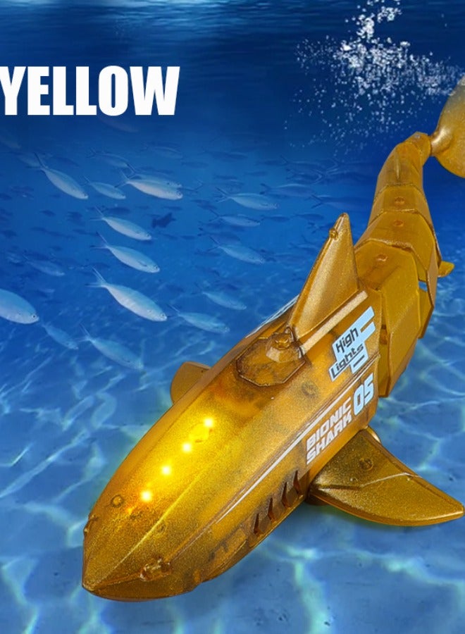 Funny Box Remote Control Shark RC Boat with Light - Assorted - Image 4
