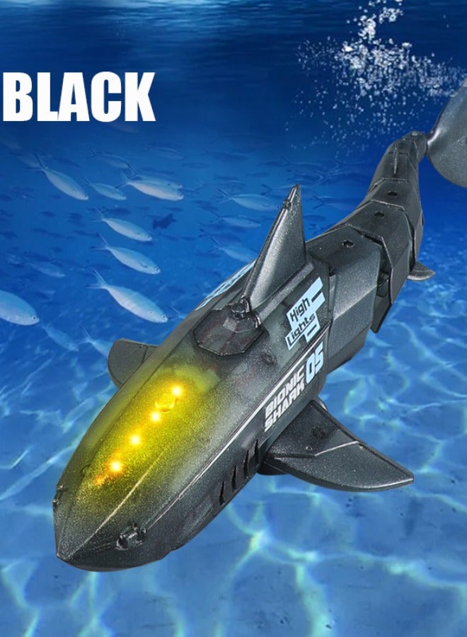 Funny Box Remote Control Shark RC Boat with Light - Assorted - Image 5