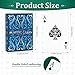 Wkchxd Playing Cards 2 Pack Deck of Cards Standard Playing Cards for Adult Premium Poker Card Set Deck of Playing Card for BlackjackEuchreCanastaFamily Game NightParty Games Navy Blue Pink - Image 4