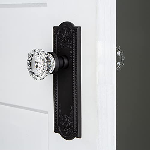 Nostalgic Warehouse Meadows Plate & Interior Crystal Door Knob - Image 2