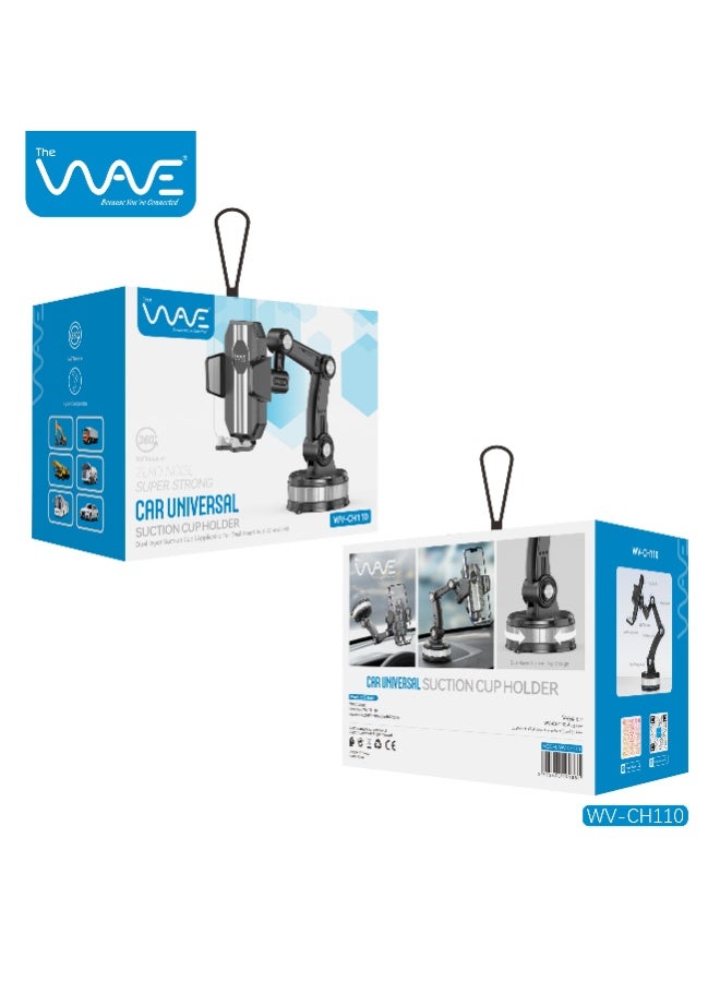 Zero Noise 360 Super Strong Universal Vehicle Suction Cup Phone Holder |