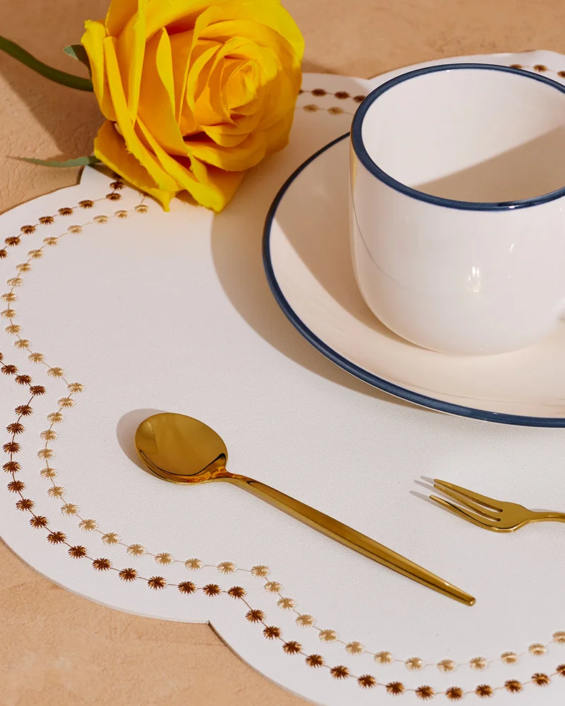 REDTAG Gold Stainless Steel Tea Spoon Set 4 Piece