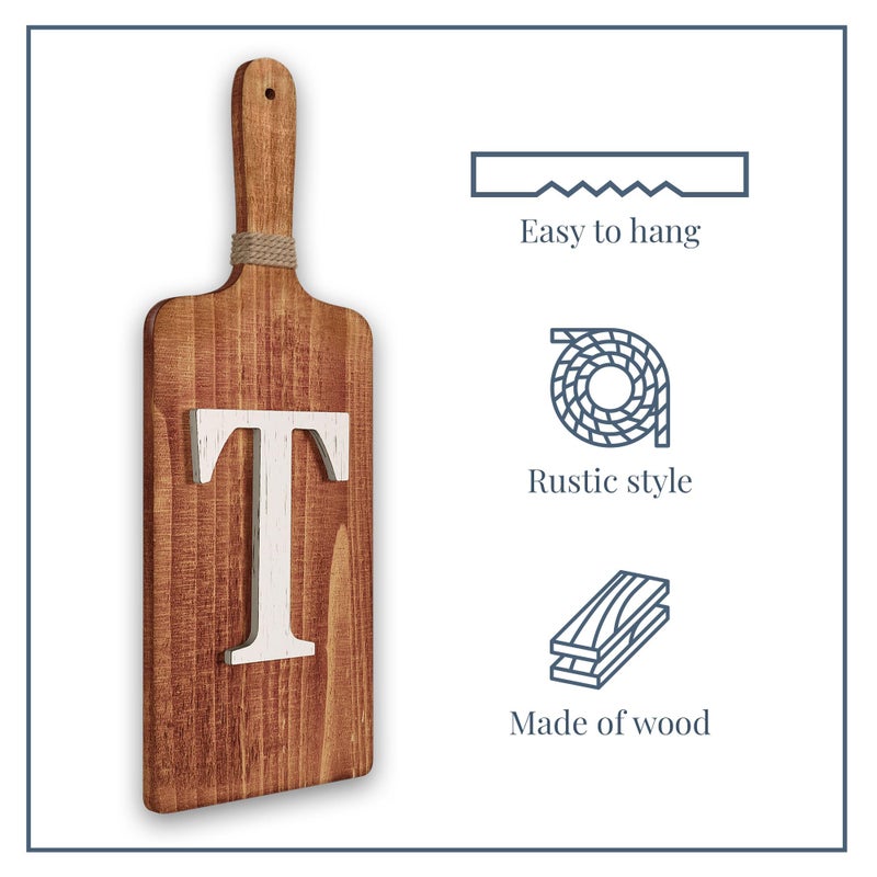 Barnyard Designs Hanging Eat Sign for Kitchen Wall Decor - Kitchen Wall Art Decor 6" x 15", Farmhouse Decorations for Wall, Rustic Eat Signs for Dining Room, Multicolor - Image 5