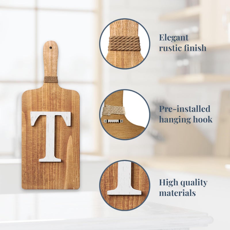 Barnyard Designs Hanging Eat Sign for Kitchen Wall Decor - Kitchen Wall Art Decor 6" x 15", Farmhouse Decorations for Wall, Rustic Eat Signs for Dining Room, Multicolor - Image 4