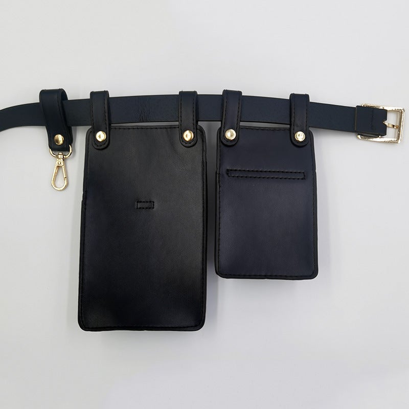New Women'S Waist Bag Small Bag Fashion Pu Mini Mobile Phone Bag Casual Crossbody Personalized Shoulder Bag - Image 5