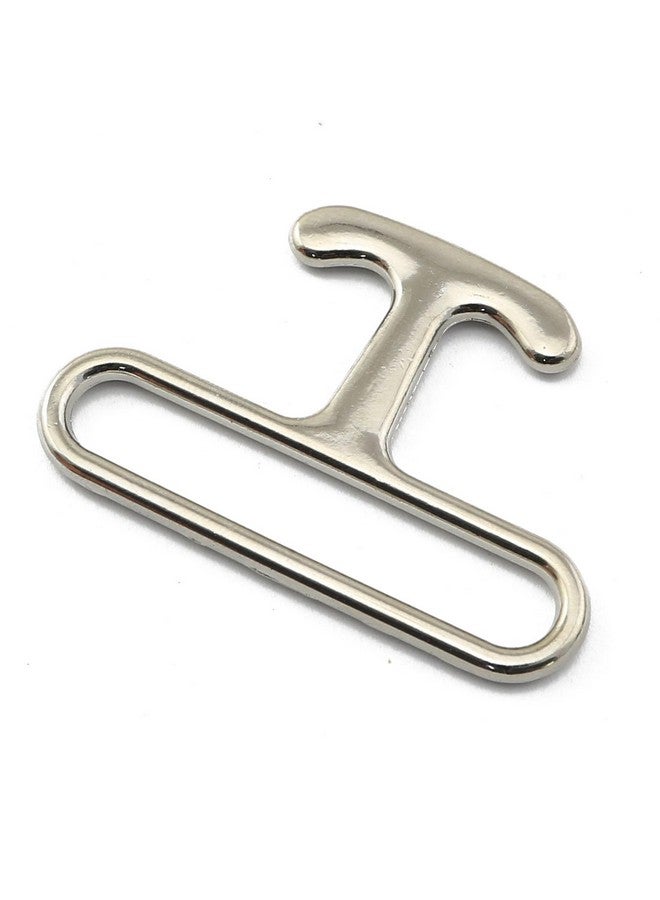 JCBIZ JCBIZ 2PCS Silver 4.0cm Belt Buckle Interlocking Metal Buckle Interlocking Buckle Clasp Belt Accessories for DIY Waist Belt Hand Sewing Dress Belt Making  - Image 3