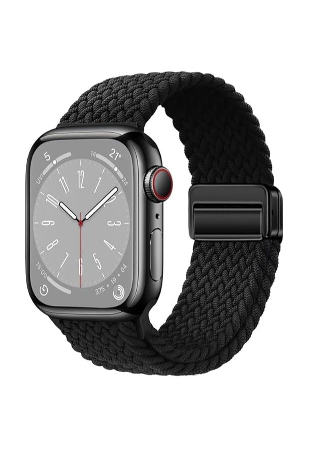 Braided Sport Band for Apple Watch 42/44mm, Compatible with Series 7/6/SE/5/4/3/2/1 – Unisex