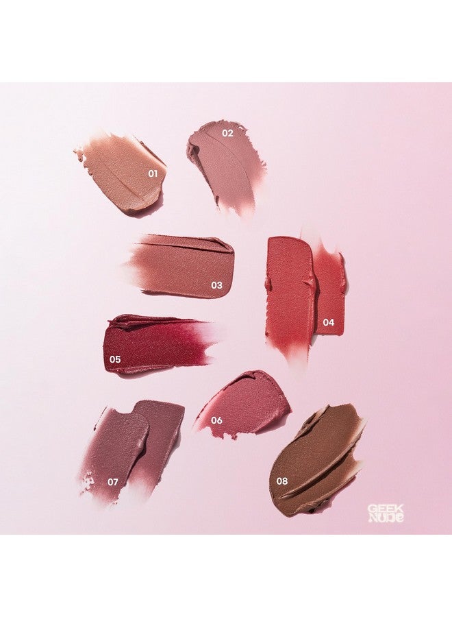 COLORGRAM Nude Blur Tint 08 Hip Chocolate | Lightweight Lip Blur Tint For Full Coverage & Smooth Finish - Image 2