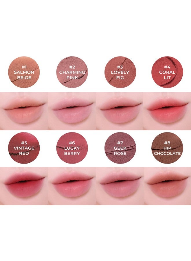 COLORGRAM Nude Blur Tint 08 Hip Chocolate | Lightweight Lip Blur Tint For Full Coverage & Smooth Finish - Image 5
