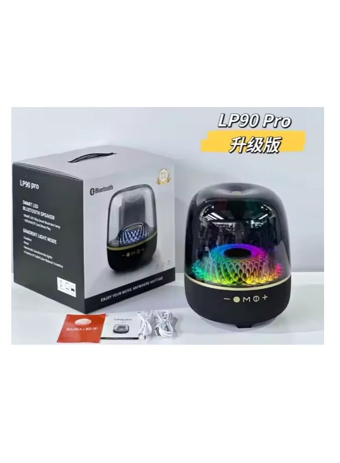 مكبر صوت 120 وات لاسلكي بتقنية البلوتوث LED شفاف ملون 5.4 نطاق بلوتوث - Image 3