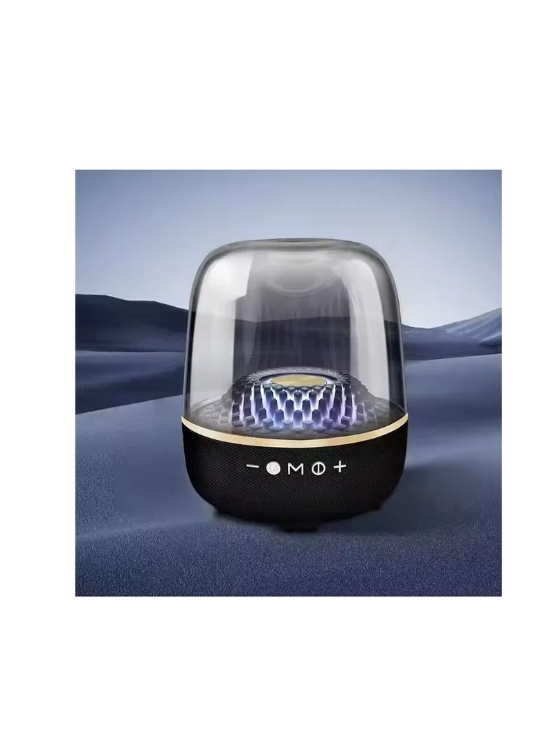 مكبر صوت 120 وات لاسلكي بتقنية البلوتوث LED شفاف ملون 5.4 نطاق بلوتوث - Image 4