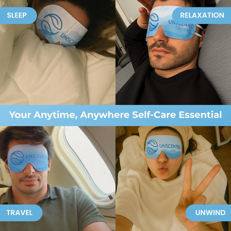 Body Restore Heated Eye Mask 5 Pack â€“ Easter Basket Stuffers, Easter Birthday Gifts for Women & Men, Steam Warm Compress for Dry Eyes, Stye Eye Treatment, Eye Patch â€“ Unscented - Image 5