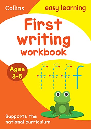 First Writing Workbook Ages 35 Prepare For Preschool With Easy Home Learning Collins Easy Learnin
