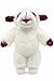 Multipet Holiday Lamb Chop Dog Toy Plush Plaid 20 Plush Pet Dog Toy Squeaker Lambchop Gingham RedBlack 20 Inches Officially Licensed - Image 3