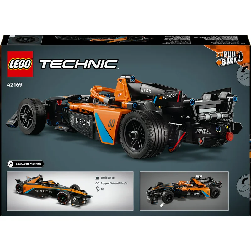 ليغو سيارة السباق NEOM McLaren Formula E 42169 من LEGO® Technic