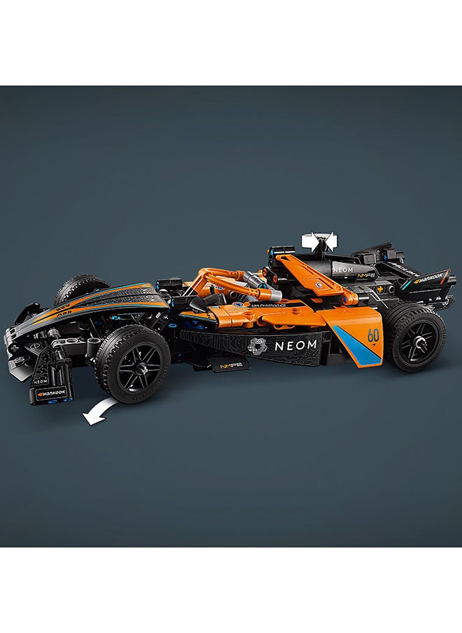 LEGO - Technic NEOM McLaren Formula E Race Car Toy for 9 Plus year Old Kids, Boys & Girls, Model Pull-Back Vehicle Building Set, Kids' Bedroom Decoration, Birthday Gift Idea 42169 (452 pieces) - Image 1