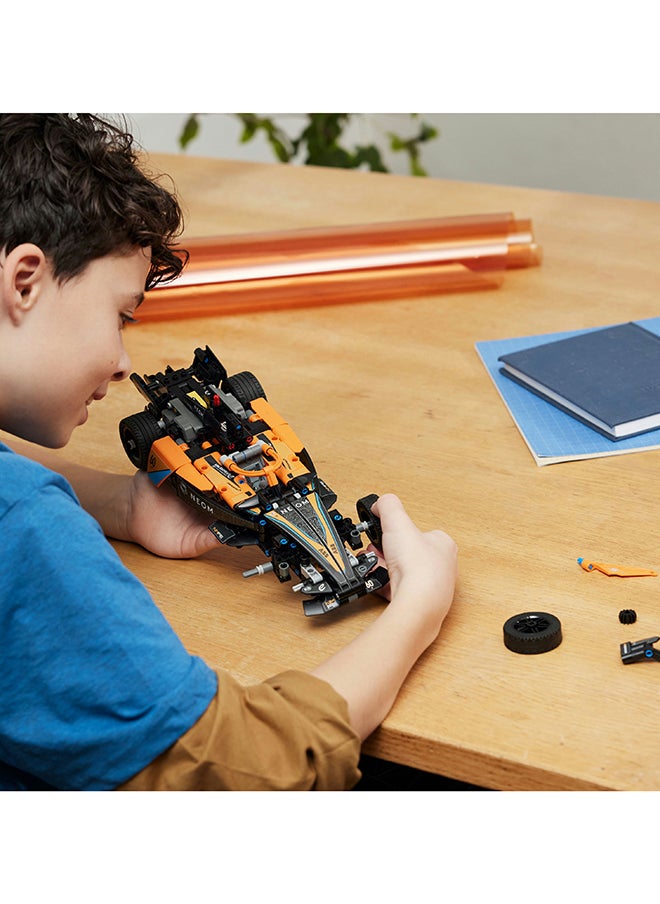 LEGO - Technic NEOM McLaren Formula E Race Car Toy for 9 Plus year Old Kids, Boys & Girls, Model Pull-Back Vehicle Building Set, Kids' Bedroom Decoration, Birthday Gift Idea 42169 (452 pieces) - Image 1