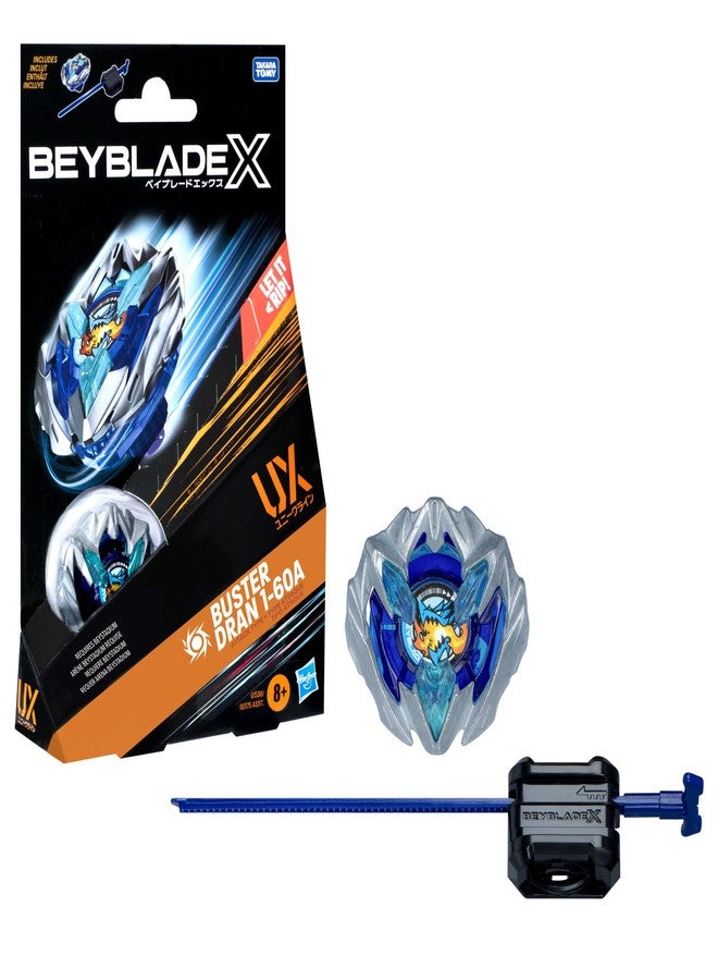 BeyBlade باي بليد إكس باستر دران 1-60A مجموعة بداية مع قمة نوع الهجوم وإطلاق النار؛ ألعاب/ألعاب معتمدة من تاكارا تومي للمعارك للأولاد والبنات 8+ - Image 1