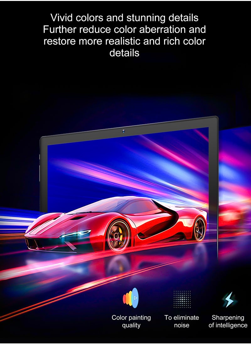 X - Prime i16 Pro Android 12 Tablet 10.1-Inch HD+ Display | 12GB RAM 512GB ROM | Octa-Core, Dual SIM 5G, Wi-Fi | With Keyboard & Mouse | Learning Tablet for Students- Grey  - Image 3