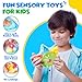 LESONG Sensory Fidget Toys for Kids Toddlers 4 Pack Color Sorting Sensory Toys for Autism Students Calm Down Quiet Fidget Toys for Classroom Prizes Travel Games Gifts for Easter Basket Stuffers - Image 4