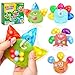 LESONG Sensory Fidget Toys for Kids Toddlers 4 Pack Color Sorting Sensory Toys for Autism Students Calm Down Quiet Fidget Toys for Classroom Prizes Travel Games Gifts for Easter Basket Stuffers - Image 2