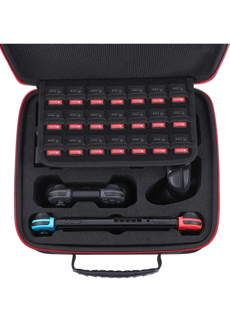 Beauenty Hard Carrying Case Compatible with Nintendo Switch, Travel Case fit Switch Pro Controller - Image 3