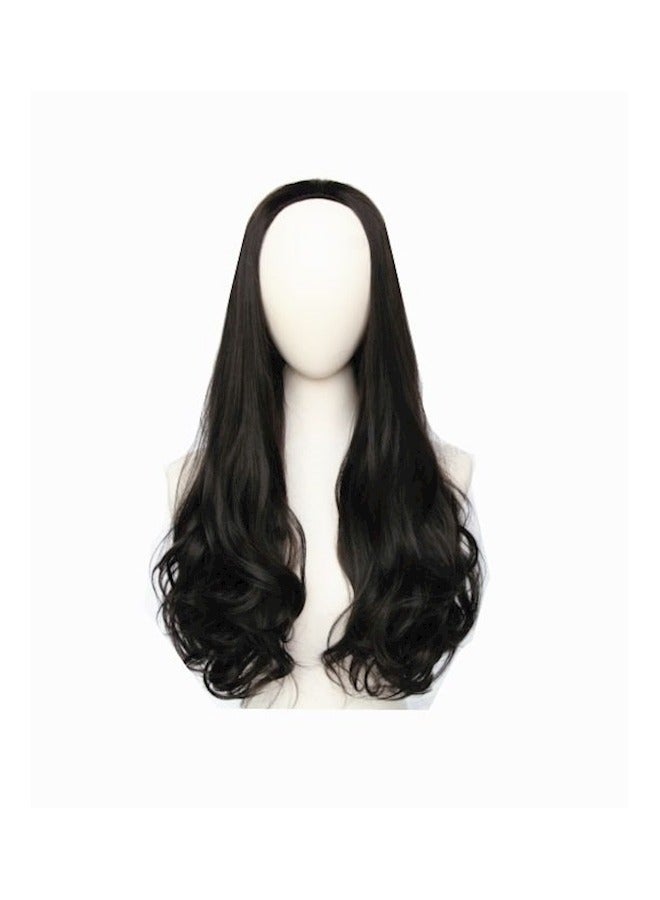 Pop Long Curly Half Wig - Image 2