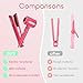 MROUEN 23 Pcs Hair Salon Girls Toys Kids Pretend Play Toys Toddler Dress Up Beauty Salon Set Stylist Kit with Hairdryer Flat Apron Scissors Curling Accessories Girl Gifts with Storage Bag - Image 4