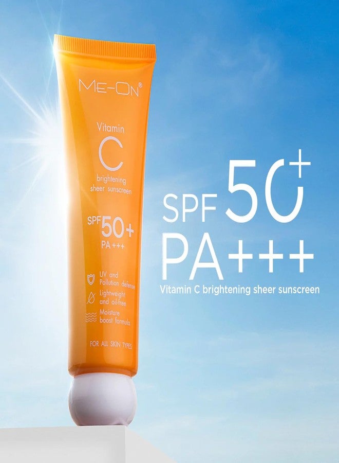 ME-ON Sunscreen SPF50 +++ (Vitamin C, 50, Sun Protection Factor (SPF)) - Image 2