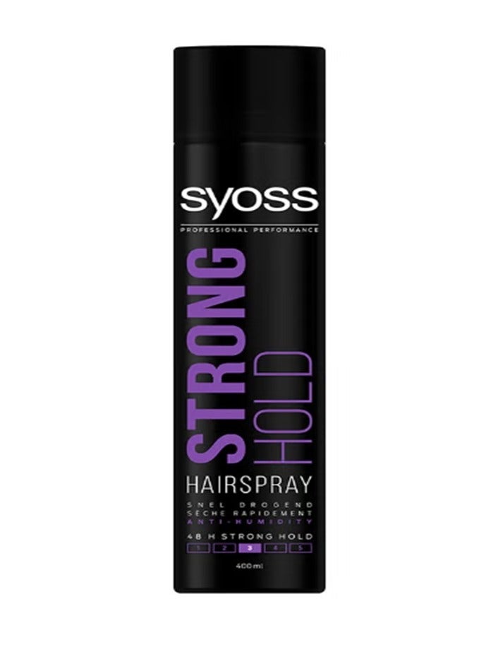 SYOSS Strong Hold Hair Spray Multicolour 400ml