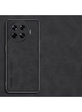 جراب متوافق مع Tecno Spark 20 Pro Plus جراب هاتف من الجلد الصناعي الفاخر لهاتف Tecno Spark 20 Pro Plus مع غطاء حماية من السيليكون باللون الأسود - pzsku/ZE47D1D2F8E33197D3A59Z/45/_/1732698372/76b8b05c-f6f4-4e0a-86a3-2cde7ff44ec0