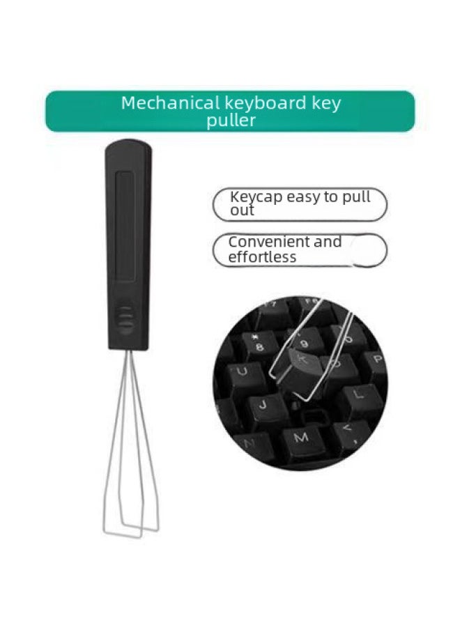 Generic - Steel Wire Key Puller Metal Shaft Puller Mechanical Keyboard Universal Shaft Changing Key Cap Key Puller Shaft Puller Two-in-one-Color:single-head Key Puller - Image 1