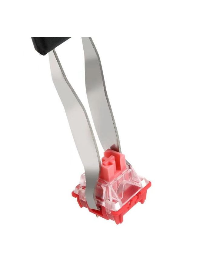 Generic - Steel Wire Key Puller Metal Shaft Puller Mechanical Keyboard Universal Shaft Changing Key Cap Key Puller Shaft Puller Two-in-one-Color:single-head Key Puller - Image 1
