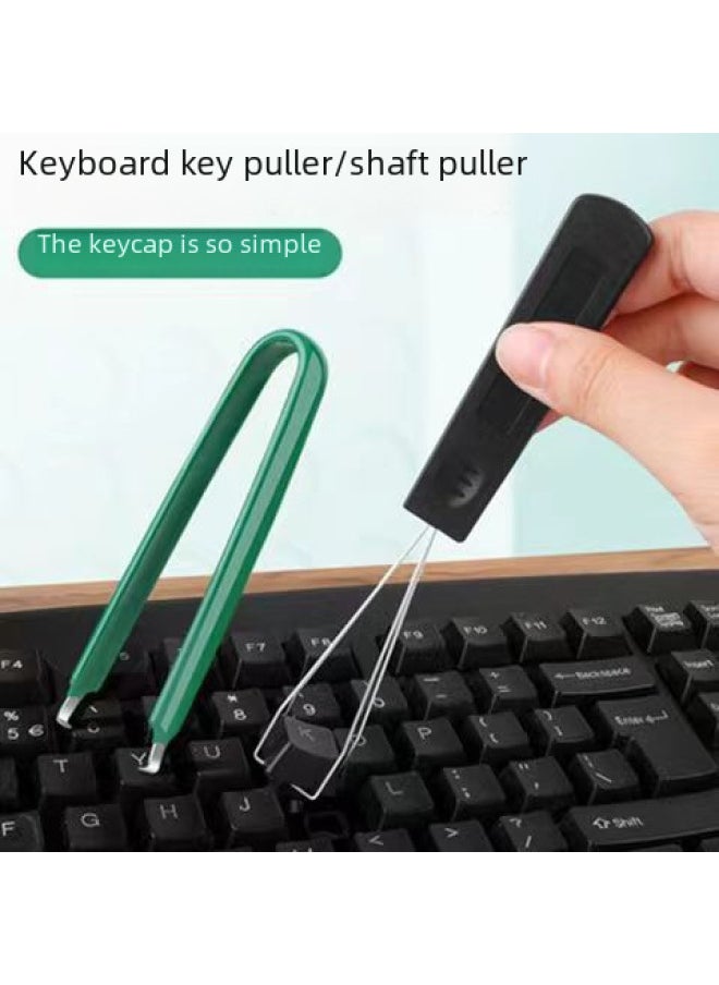 Generic - Steel Wire Key Puller Metal Shaft Puller Mechanical Keyboard Universal Shaft Changing Key Cap Key Puller Shaft Puller Two-in-one-Color:single-head Key Puller - Image 1