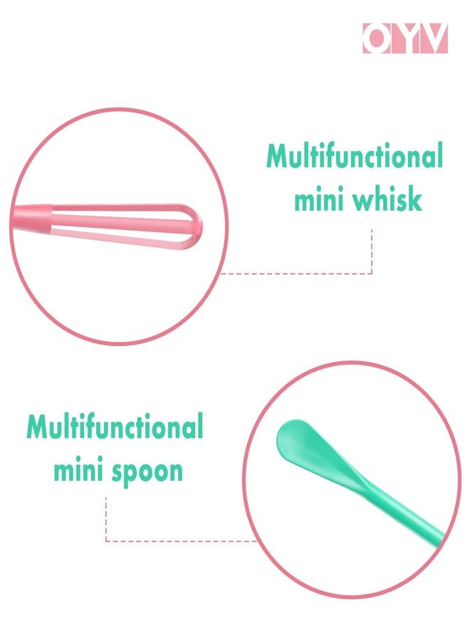 OYV Fresh Spring & Summer Colors Mini Whisk Set, 8.5 in Mini Whisks for Cooking, 3 Pieces Small Wisk For Whisking, Beating, Blending Ingredients, Mixing Sauces, BPA Free Tiny Whisk - Image 3