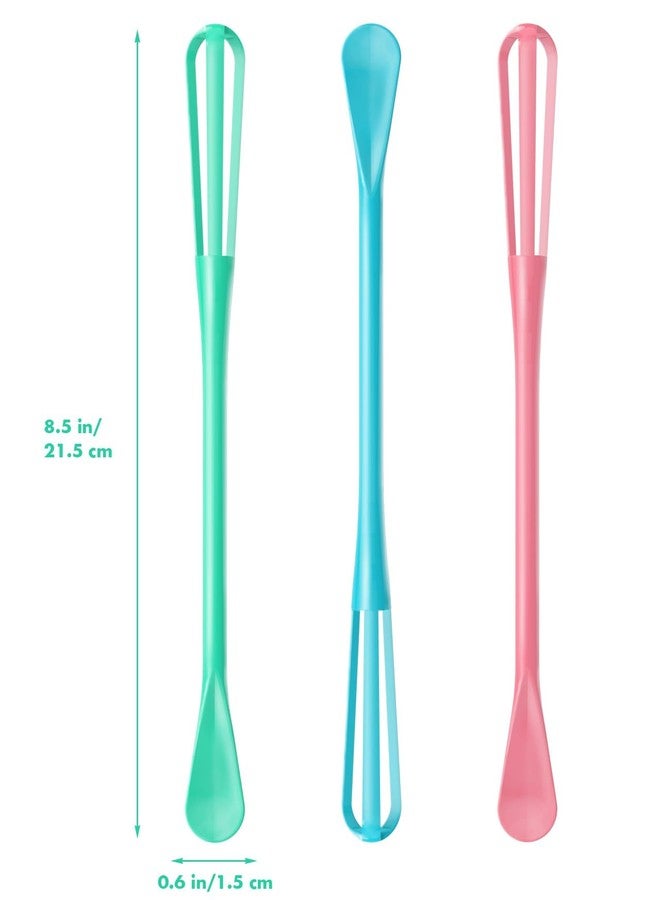 OYV Fresh Spring & Summer Colors Mini Whisk Set, 8.5 in Mini Whisks for Cooking, 3 Pieces Small Wisk For Whisking, Beating, Blending Ingredients, Mixing Sauces, BPA Free Tiny Whisk - Image 2