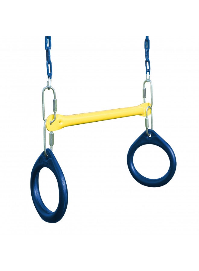 Swing-N-Slide Ring and Trapeze Combo swing Black - Image 1