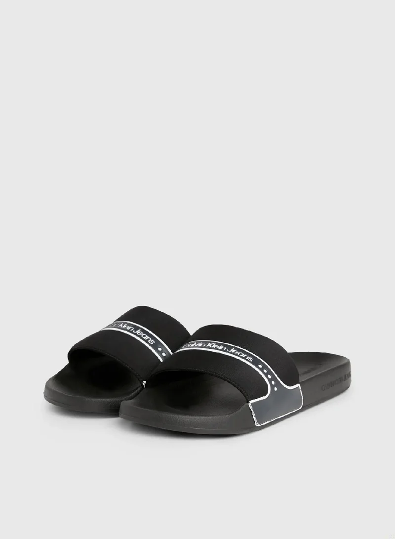 Calvin Klein Jeans Neoprene Sliders