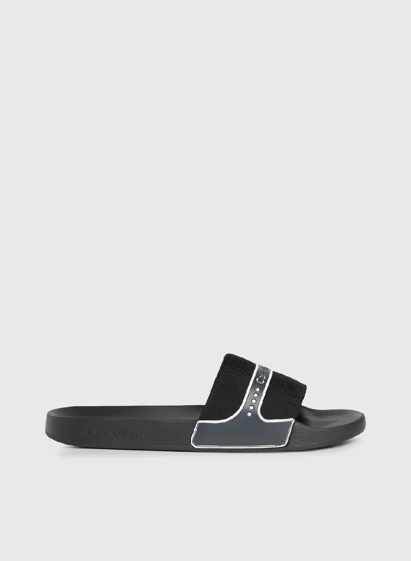 Calvin Klein Jeans Neoprene Sliders